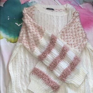 soft and fuzzy oversized sweater